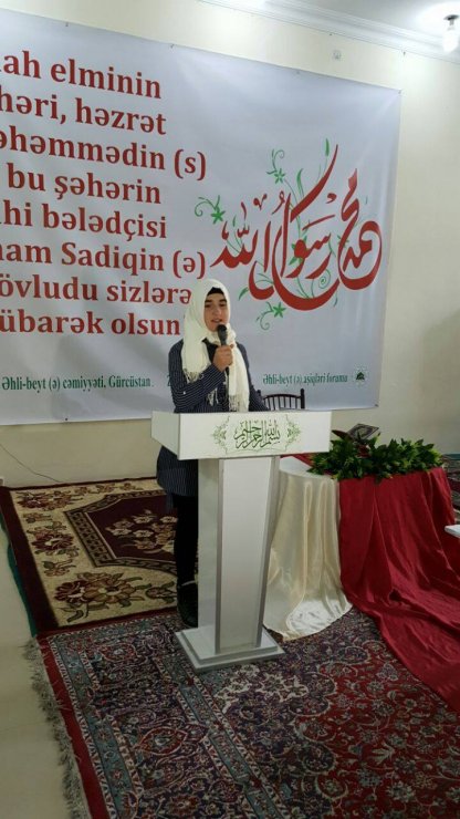 Gürcüstan Əhli-beyt (ə) cəmiyyətində Qurani-Kərimin qiraəti üzrə yarışma keçirildi (Foto-Video)