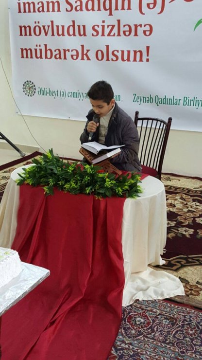 Gürcüstan Əhli-beyt (ə) cəmiyyətində Qurani-Kərimin qiraəti üzrə yarışma keçirildi (Foto-Video)