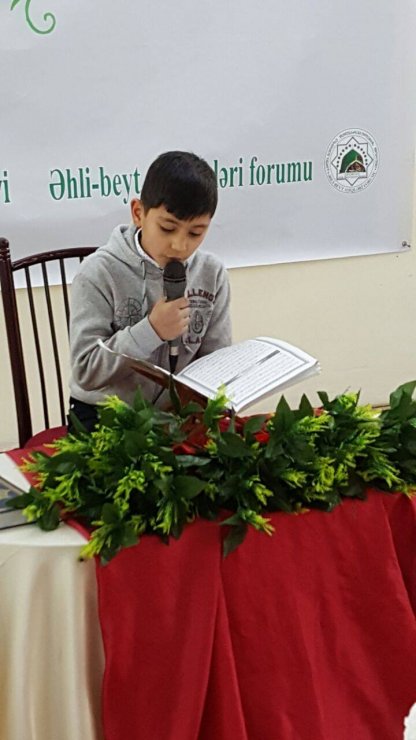 Gürcüstan Əhli-beyt (ə) cəmiyyətində Qurani-Kərimin qiraəti üzrə yarışma keçirildi (Foto-Video)