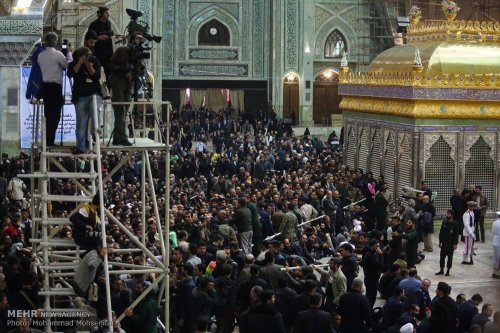 Ayətullah Rəfsəncani İmam Xomeyni (r.ə) məqbərəsində torpağa tapşırıldı (Foto)