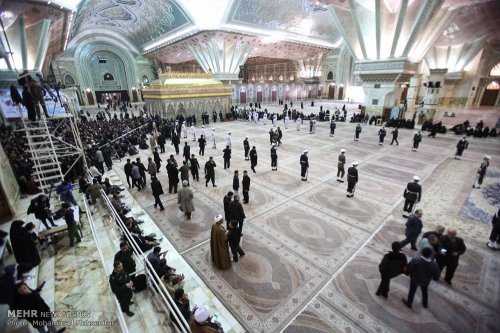Ayətullah Rəfsəncani İmam Xomeyni (r.ə) məqbərəsində torpağa tapşırıldı (Foto)