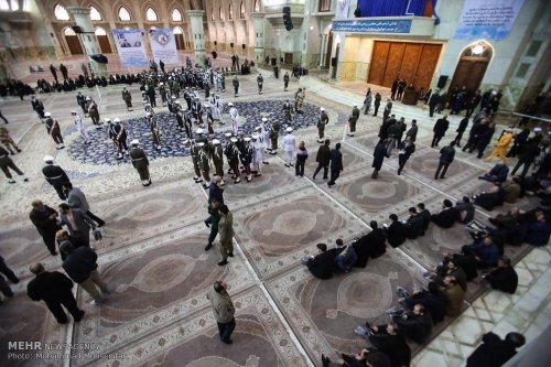 Ayətullah Rəfsəncani İmam Xomeyni (r.ə) məqbərəsində torpağa tapşırıldı (Foto)