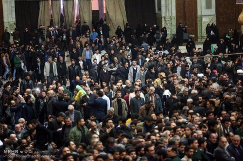 Ayətullah Rəfsəncani İmam Xomeyni (r.ə) məqbərəsində torpağa tapşırıldı (Foto)