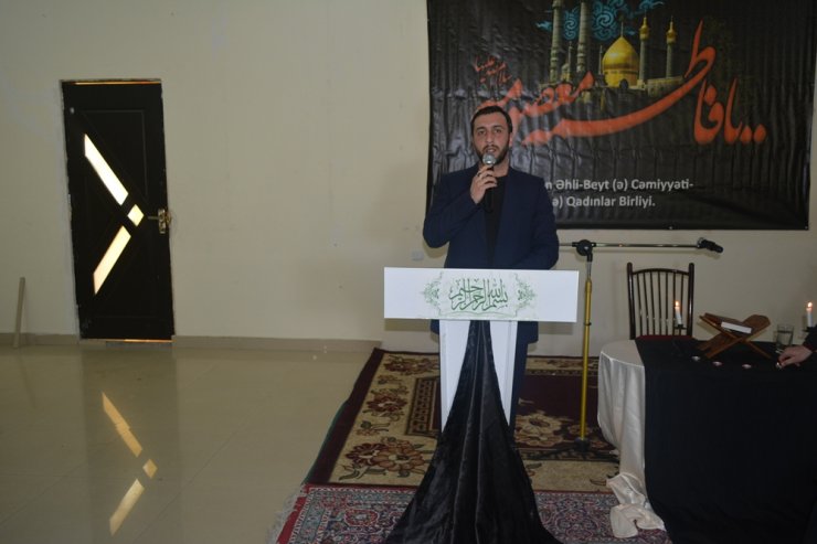 Əhli-beyt (ə) Kəriməsi Xanım Məsumənin (s.ə) şəhadət günü münasibəti ilə əza mərasimi keçirildi (Foto-Video)