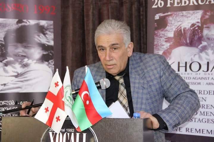 TBİLİSİDƏ XOCALI FACİƏSİ QURBANLARININ XATİRƏSİNƏ ANIM MƏRASİMİ...