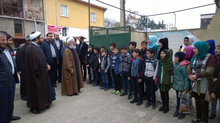 Gürcüstan Əhli-beyt (ə) cəmiyyətində Ayətullah Kazim Siddiqi ilə görüş (Foto)