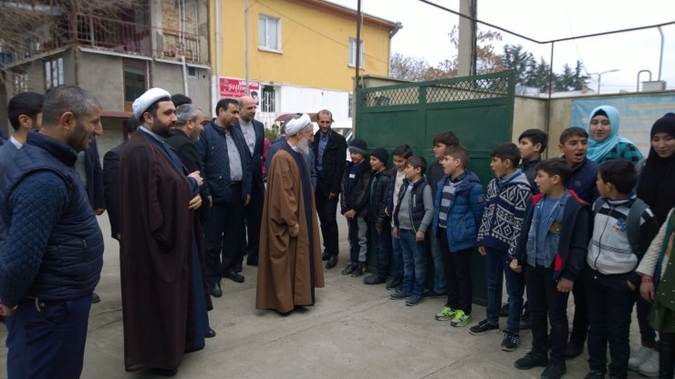 Gürcüstan Əhli-beyt (ə) cəmiyyətində Ayətullah Kazim Siddiqi ilə görüş (Foto)